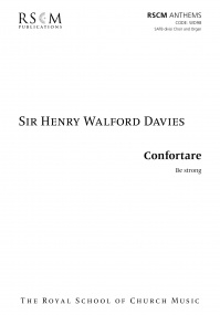 Walford Davies: Confortare published by RSCM